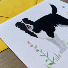 Load image into Gallery viewer, Happy Hounds: Collin the Collie Greeting Card
