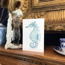 Load image into Gallery viewer, Under the Sea: Seahorse Greeting Card
