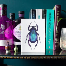 Load image into Gallery viewer, Interesting Insects: Purple Beetle Greeting Card
