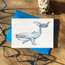 Load image into Gallery viewer, Under the Sea: Whale Greeting Card
