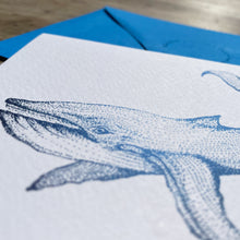 Load image into Gallery viewer, Under the Sea: Whale Greeting Card
